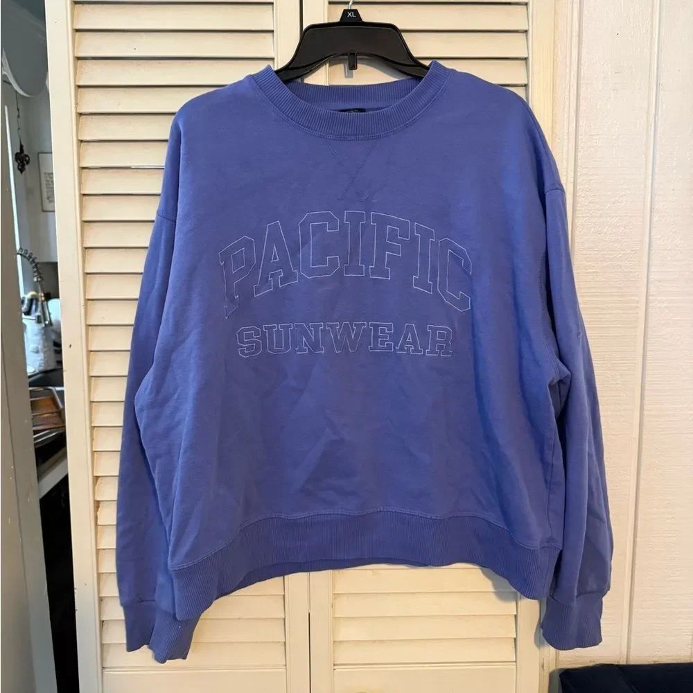 PacSun Blue Sweatshirt